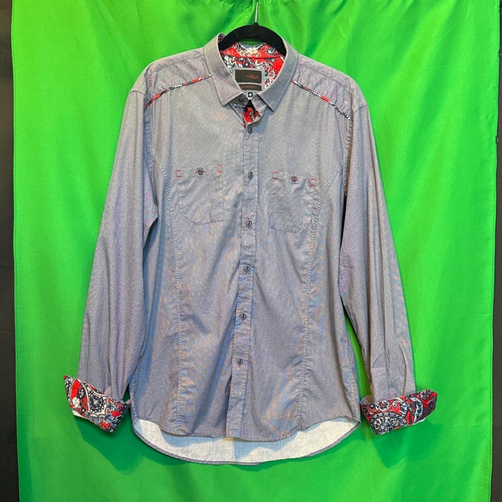 Buckle Eight X Premium slim fit men’s shirt XL preowned EUC